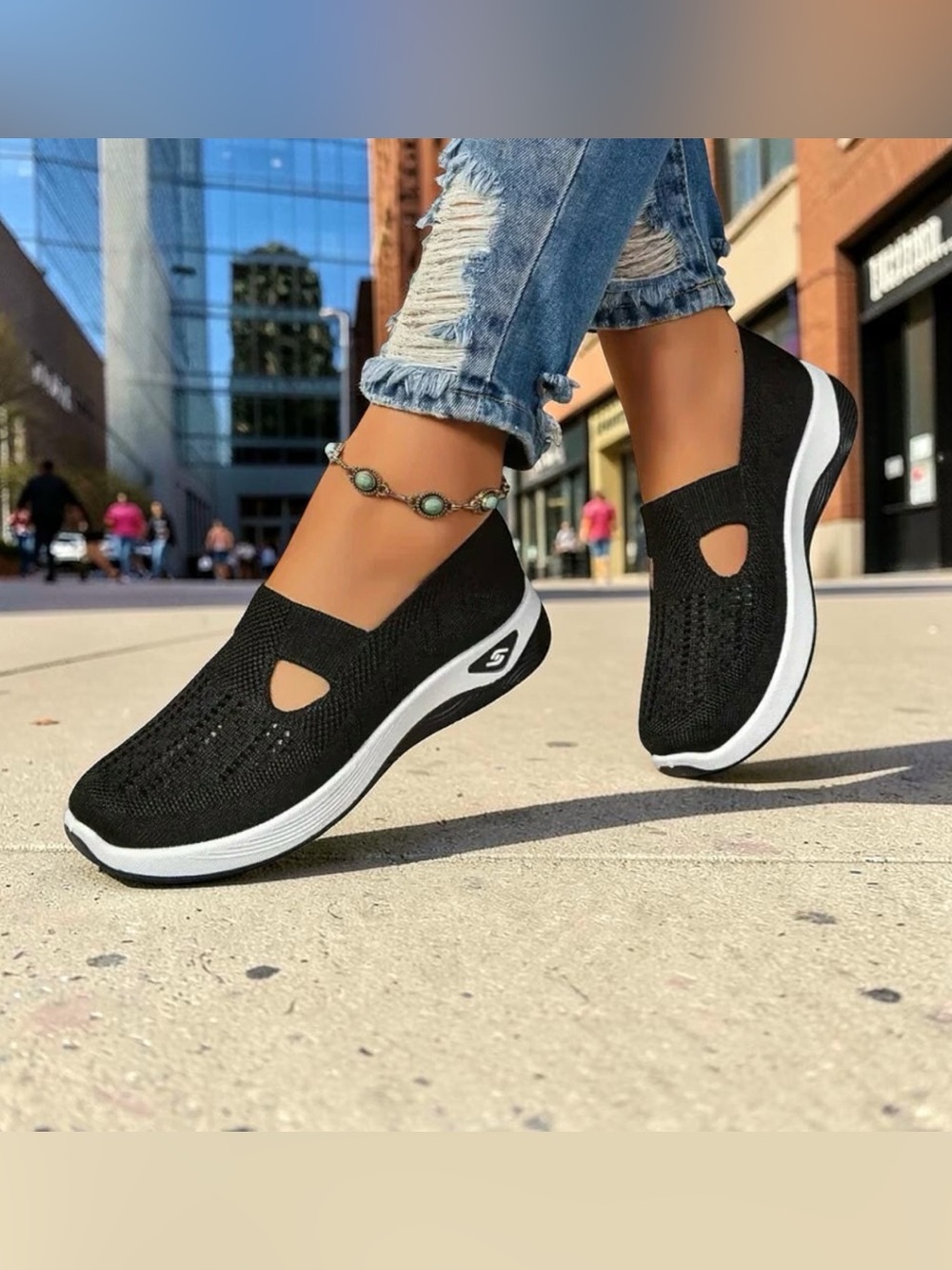 LORA | ORTHOPEDIC WALKING SHOES - 5